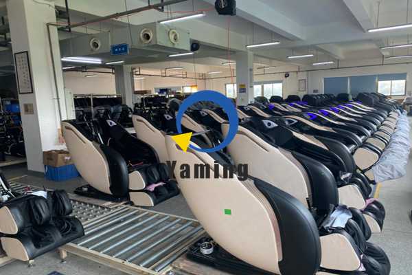 Massage chair assembly line