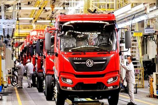 Truck assembly line