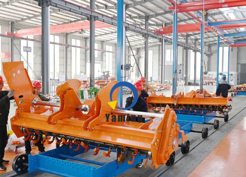 rotary tiller assembly line